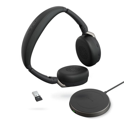 Jabra Evolve2 65 Flex - USB-A UC Stereo (Wireless Charging)