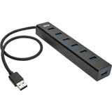 Tripp Lite 7-Port Portable USB 3.0 SuperSpeed Mini Hub/Splitter Portab