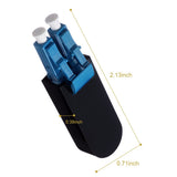 StarTech MPO Loopback PLUG, Single MODE 9/125 MPO-8 MALE Fiber Loopback Adapter, MPO/MTP-APC Connector Loopback TEST PLUG, MPO MALE Loopback Tester