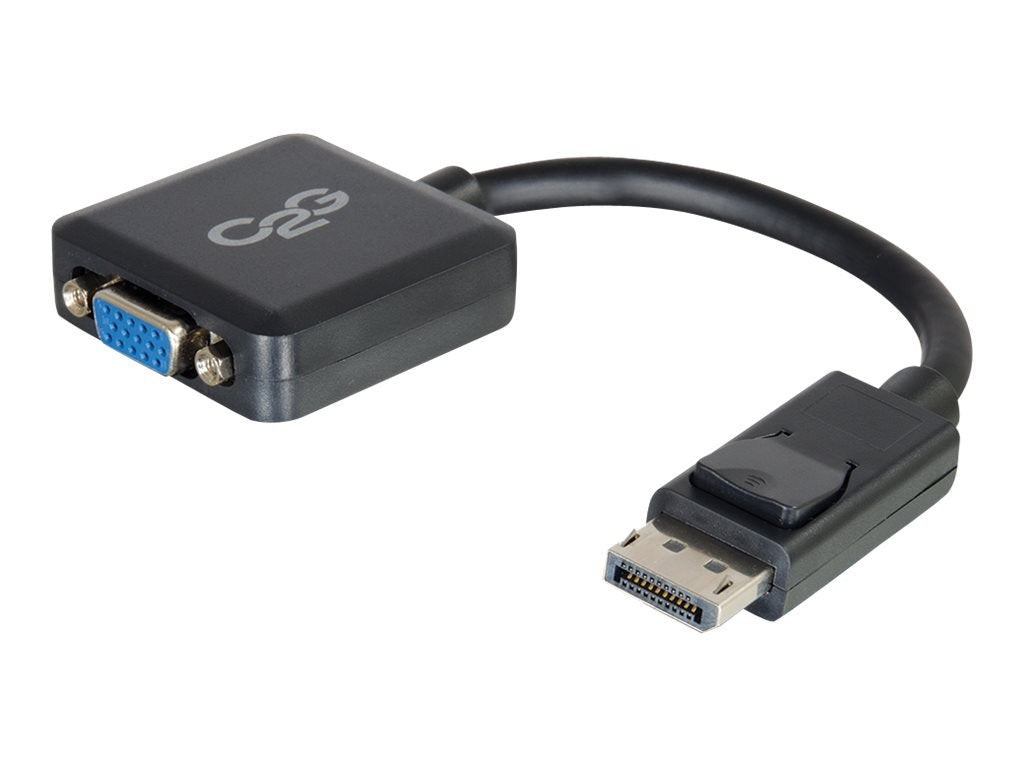 C2G 54323 Adaptateur convertisseur actif DisplayPort mâle vers VGA femelle, conforme TAA