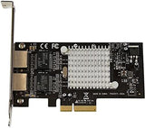 StarTech.com 2 Port PCIe Network Card - RJ45 Port - Intel i350 Chipset
