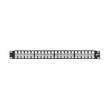 Tripp Lite Blank Unshielded Keystone Patch Panel 48-Port RJ45 - USB, H