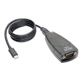 TRIPP LITE Keyspan High Speed USB C to Serial Adapter DB9 Cable TAA, 3