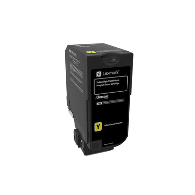Lexmark 74C1HY0 Yellow High Yield Return Toner