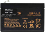 Tripp Lite Certified UPS Replacement Battery Cartridge for AVR550U, AV
