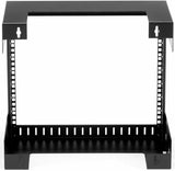 StarTech.com 12-Inch 8U Open Frame Wall Mount Equipment Rack RK812WALL