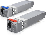 Module SFP+ monomode UFiber UBIQUITI 10G BiDi 2 emballages - Même 10Gbps