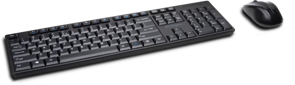 Kensington Pro Fit Low Profile Clavier et Souris sans Fil Pleine Taille (K75230U