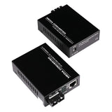 (A Pair of Bidi) Single Mode Dual SC Fiber Gigabit Fast Ethernet Media