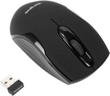 Targus Wireless - Optical Mouse w/Matte Surface- Black, AMW575TT USB D