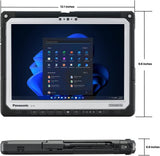 Panasonic Toughbook CF-33, Intel Core i5-7300U jusqu'à 3,5 GHz, 16 Go de RAM