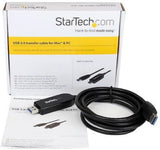 StarTech.com USB 3.0 Data Transfer Cable for Mac and Windows-Fast USB
