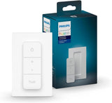 Philips Hue Smart Dimmer Switch with Remote, White - 1 Pack - Turns Hu