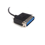 StarTech.com Adaptateur USB vers imprimante parallèle 6 pi - M/M