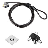 Antivol Kensington K62318WW 3-en-1 pour ordinateur portable à clé