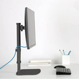 Support de moniteur Tripp Lite à écran unique, réglable en hauteur, 17-27 pouces