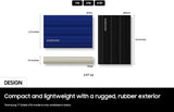 SAMSUNG T7 Shield 2TB, Portable SSD, up-to 1050MB/s, USB 3.2 Gen2, Rug