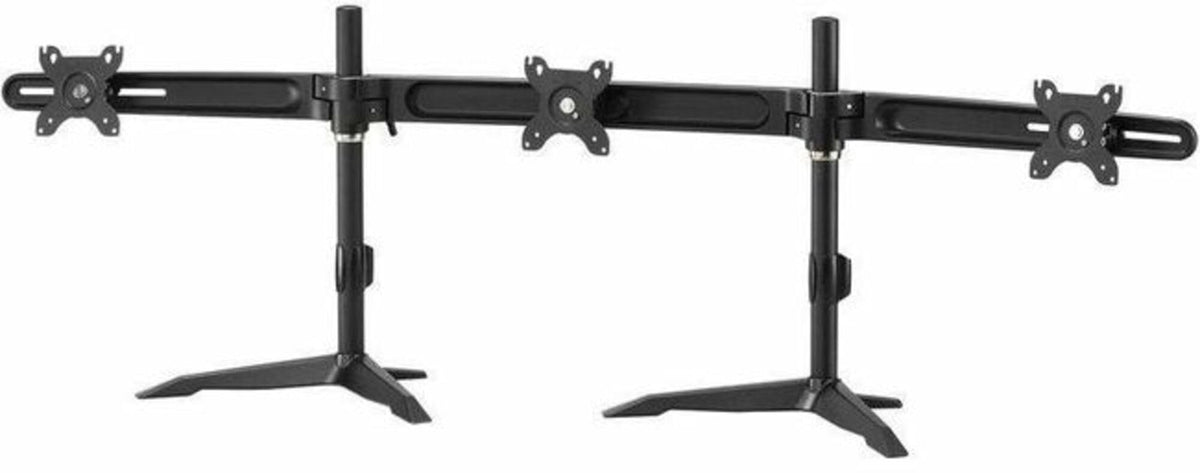 Amer Mounts AMR3S30 Triple 30” Monitor Stand Supports 17” - 30