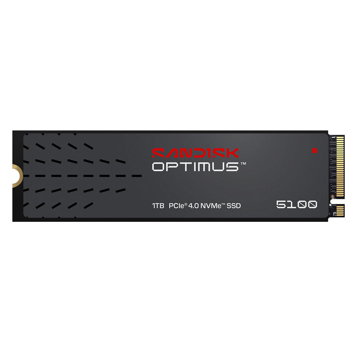 SANDISK 1TB Optimus 5100 NVMe SSD - PCIe 4.0 x4, M.2 2280, Up to 7,100
