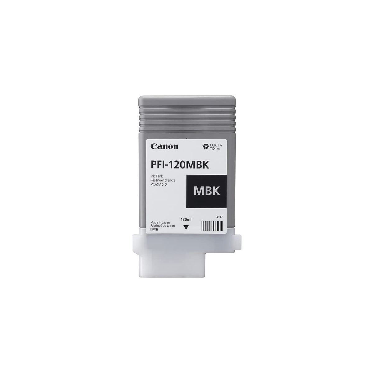 Canon PFI-120MBK (2884C001AA) Standard Yield Ink Cartridge Matte Black