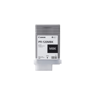 Canon PFI-120MBK (2884C001AA) Standard Yield Ink Cartridge Matte Black