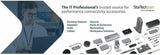 StarTech.com 2-Post 9U Heavy-Duty Wall-Mount Network Rack, 19