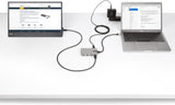 Concentrateur USB-C 4 ports StarTech avec sortie vidéo USB-C DP ALT MODE 4K 60HZ - 3x USB-A, 1x USB Type-C, alimentation pass-through 100W, USB 3.2 10GBPS, 0,3 m