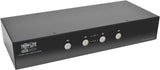 COMMUTATEUR KVM DISPLAYPORT 4 PORTS AVEC CÂBLES AUDIO ET USB 3.0 SUPER