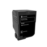 Lexmark 74C1HK0 Black High Yield Toner Cartridge