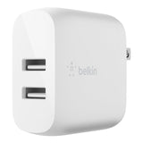 Belkin Dual USB Charger 24W (Dual USB Wall Charger for iPhone 13, 12,