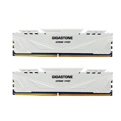 【DDR4 RAM】 GIGASTONE Game PRO 32GB Kit (2x16GB) DDR4 3200MHz PC4-25600