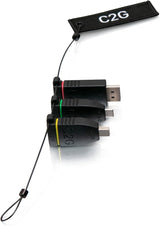 C2G Universal 4K HDMI Adapter Ring with Color Coded DisplayPort, Mini