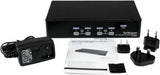 Startech.com 4 Port 1u Rackmount Usb Kvm Switch With Osd - 4 Port - 1u