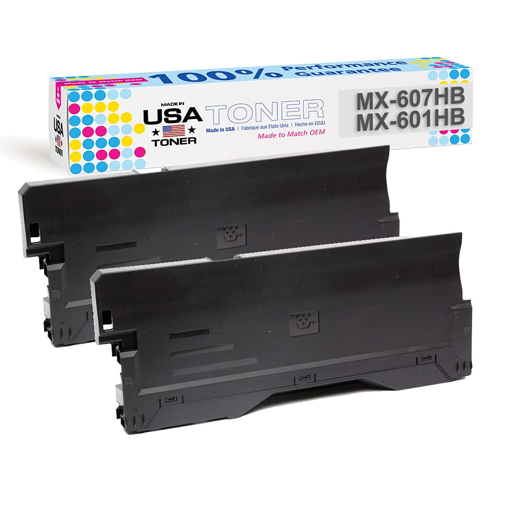 MADE IN USA TONER Compatible Waste Container for Sharp MX-601HB, MX601
