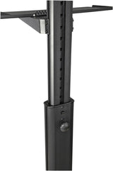 StarTech.com Mobile Workstation Cart with Monitor Mount, CPU/PC Holder