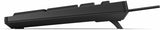 HP 125 Wired Keyboard - Cable Connectivity - USB Type A Interface - Co