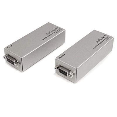 StarTech RS232 Serial Over Cat5 Extender, 1 km (3300 ft) Range, Plug &