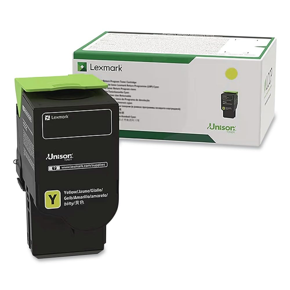 Cartouche de toner jaune Lexmark 74C10Y0