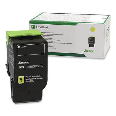 Lexmark 74C10Y0 Yellow Toner Cartridge