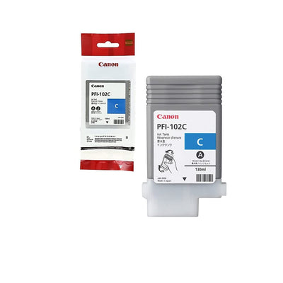 CANON PFI-102C - DYE INK CYAN 130ML
