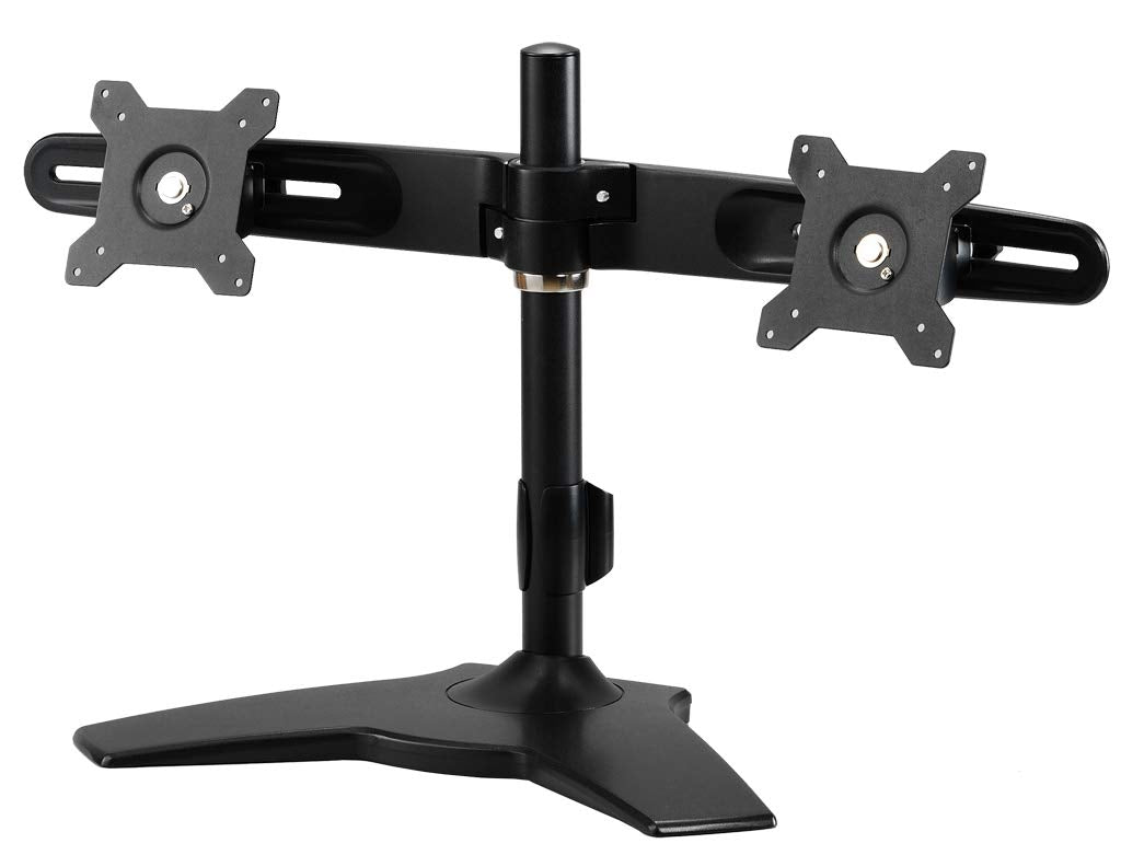 Amer Mounts AMR2S Montage double moniteur avec support de bureau