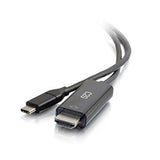 C2G 26889 USB-C to 4K UHD HDMI Audio/Video Adapter Cable (60Hz) Black