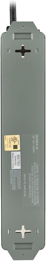 Tripp Lite UL24RA-15 Waber Industrial Power Strip 6 Right-Angle Outlet