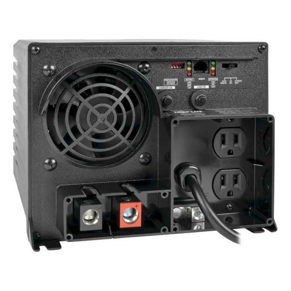 Onduleur POWERVERTER 1250W 12V DC/120V AC/Chargeur 30A 2 sorties 5-15R
