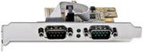 StarTech.com 2-Port PCI Express Serial Interface Card, Dual Port PCIe