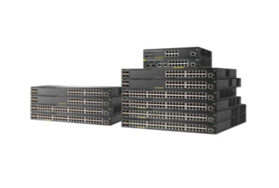 Hewlett Packard Enterprise Aruba 2930F 12G PoE+ 2G/2SFP+ Switch - 16 P