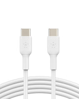 Belkin USB-C to USB-C Cable (2M/6.6ft), USB-C Fast Charging Cable for