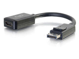 C2G 54322 Adaptateur convertisseur DisplayPort mâle vers HDMI femelle, conforme TAA