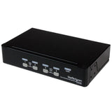 Startech.com 4 Port 1u Rackmount Usb Kvm Switch With Osd - 4 Port - 1u