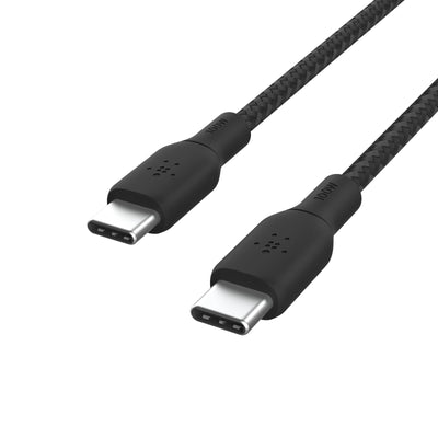 Belkin USB C to USB C Cable, 6.6ft, 100W - Type C Charger, iPhone Char